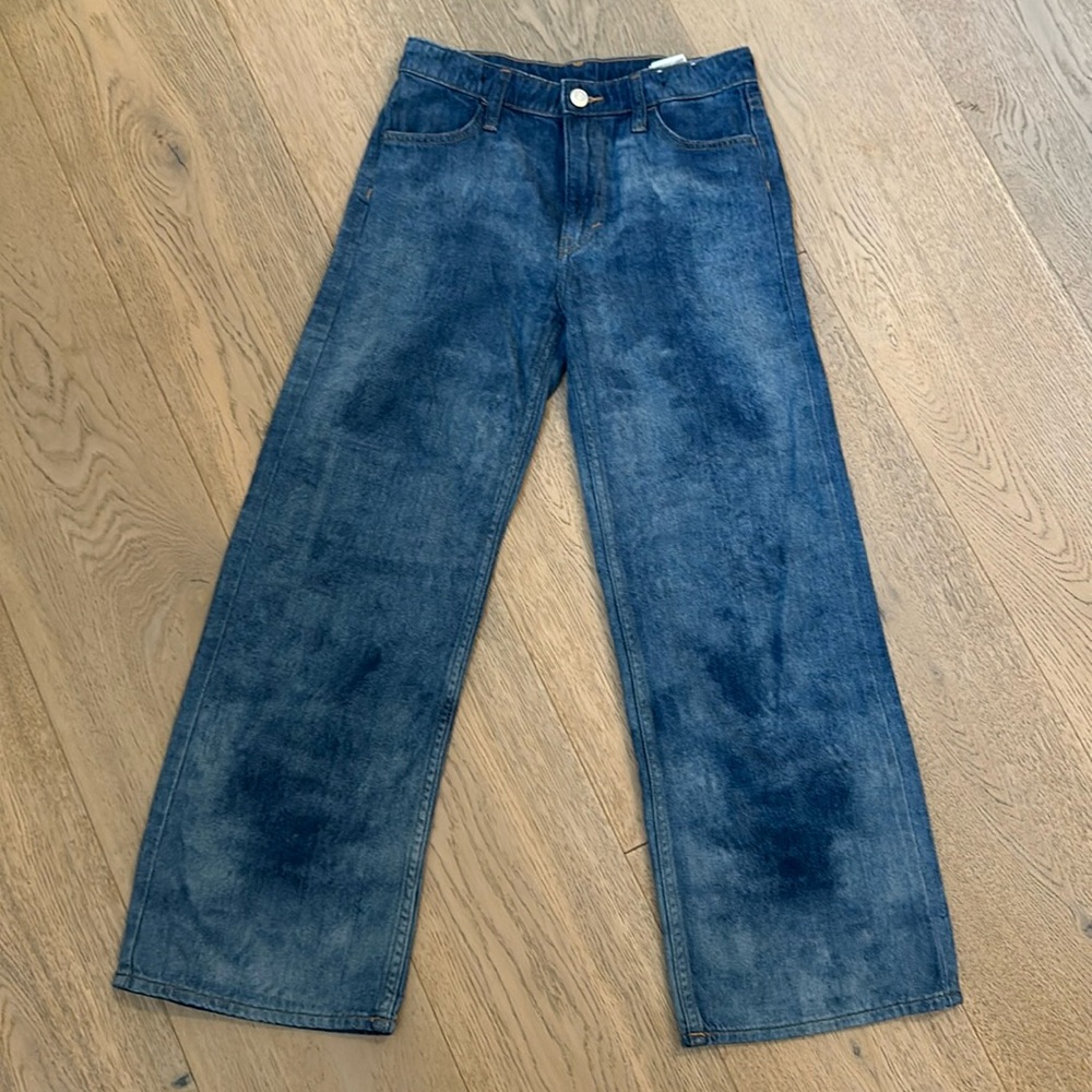 H&M wide leg denim